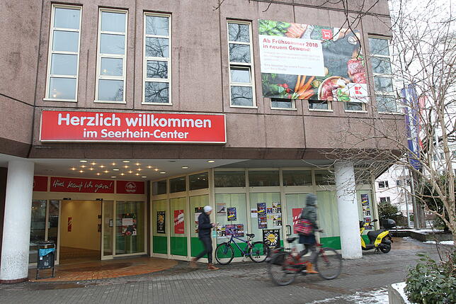 Die Kaufland-Filiale im Seerhein-Center wurde 2000 eröffnet.
