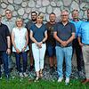Der neue Gurtweiler Ortschaftsrat (von links) ist verpflichtet: Josef Sutter, Thomas Emmerich (neu im Ortsrat), Renate Stritt, Daniel ...