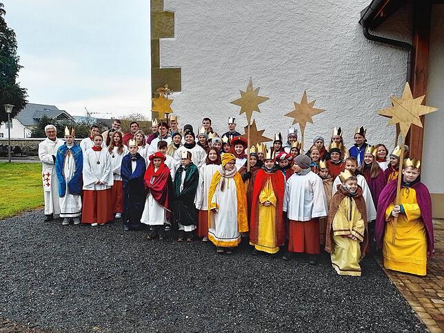 In einem Gottesdienst wurden die Hohentengener Sternsinger auf ihre wichtige Mission vorbereitet.