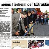 So berichtete der SÜDKURIER 2018 über die Eröffnung des Kreistierheims