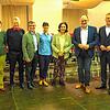 Der Vorstand des Fördervereins des Theaters „Die Färbe“ zieht Bilanz (von links): Detlef Greiner-Perth, Stephan Glunk, Cornelia ...