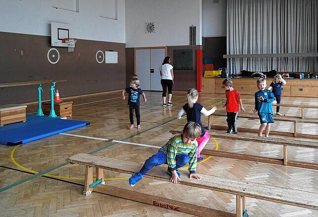 Hoffnung, dass es im Dezember wieder weitergeht: Das beliebte Kinderturnen des Turnvereins Markdorf muss im November Pause machen.
