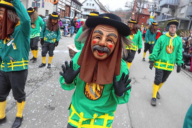 Bild 13: Bonndorf feiert den 40. Geburtstag des Narrenvereins mit riesigem Umzug