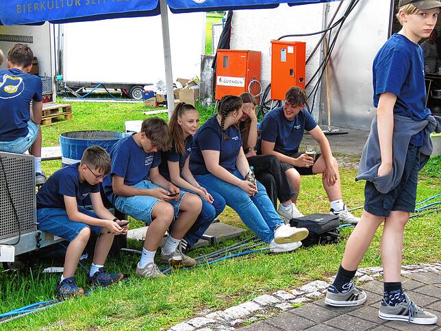 Bild 5: Dorffest in Kirchen-Hausen mit viel Angeboten und Besuch an vier Tagen