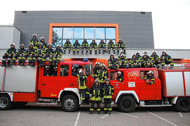 Die Feuerwehr Eggingen besteht derzeit aus 51 Aktiven und 29 Mitgliedern in der Ehrenabteilung.