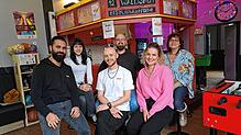 Das Team des Waldshuter Kinder- und Jugendreferates (von links): Sachgebietsleiter Onur Harbelioglu, Bufdi Dilara Dogan, Sozialarbeiter ...