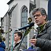 Er sieht schwierige Jahre auf die Stadtfinanzen zukommen, aber keinen Anlass für Panik: Bürgermeister Georg Riedmann, hier bei einer ...