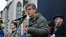 Er sieht schwierige Jahre auf die Stadtfinanzen zukommen, aber keinen Anlass für Panik: Bürgermeister Georg Riedmann, hier bei einer ...