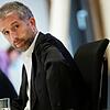 Tübingens Oberbürgermeister Boris Palmer bei einer Gemeinderatssitzung im Rathaus. Zur OB-Wahl will Palmer als unabhängiger Kandidat ...