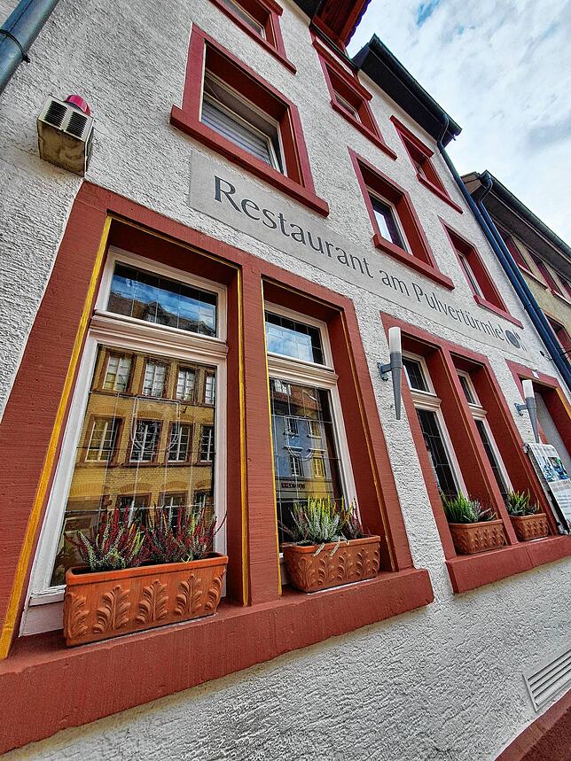 Bekannt als Pulvertürmle, dabei heißt leldiglich das Restaurant im Erdgeschoss so.