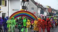 Am Schmotzigen Dunschtig ist der Umzug von Efrizweiler bis zum Bürgerhaus Kluftern &ndash; hier ein Archivbild &ndash; ein ...