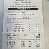 43 Euro zahlen wir am Ende: für ein Menü wie dieses ein guter Preis.