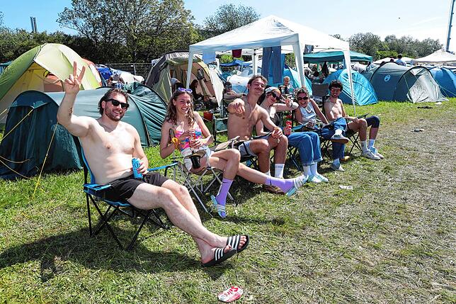 Bild 8: Campus Festival Konstanz 2024: Bilder vom Campingplatz am Freitag