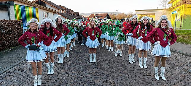Bild 1: Die schönsten Bilder der Straßenfasnet in Oberlauchringen