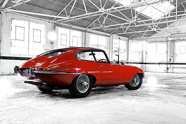 Die Form des Jaguar E-Types gilt vielen als bewundernswert.