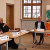 Sie gehören zum Organisationsteam &bdquo;Jubiläum 2023&ldquo; (von links): Daniel Faschian und Volker Nagel (nicht im Bild) vom Team des ...