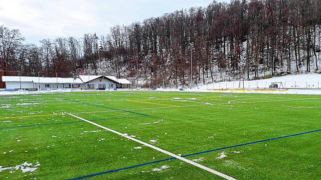 Es grünt so grün: Beim SV Eschbach haben fleißige Hände den Schneemassen getrotzt und dafür gesorgt, dass das Spiel gegen den SV ...