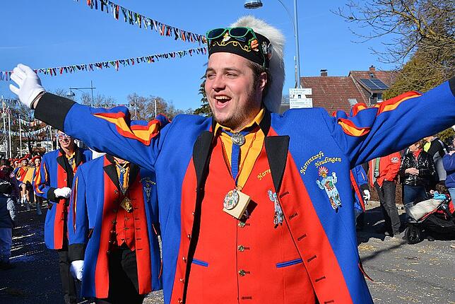 Bild 43: Bilder vom Narrentreffen der Urviecher-Zunft Bad Dürrheim: Großer Festumzug (2)