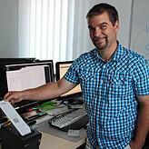 Mathias Bank ist Vorsitzender der Handels- und Gewerbevereinigung in Meßkirch und hat selbst ein Software-Unternehmen.