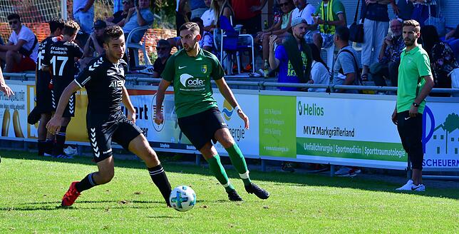 Bild 4: SV Herten holt nach 3:0-Führung nur ein 3:3 beim FV Lörrach-Brombach II &ndash; SV Herten &ndash; und wir haben Bilder!
