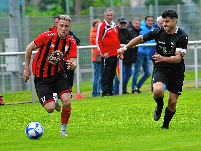 Christian Feger (links) gegen Marco Effinger