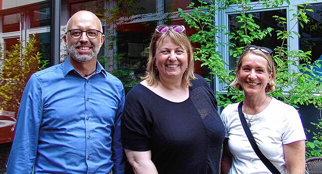 Der Elternbeirat der ersten Generation (von links): Thomas Möller, Birgit Zauner und Christine Sorg.