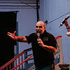 Charismatischer Prediger: Sam Childers in der Scheffelhalle.