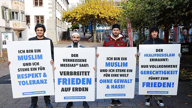 Setzten im Rahmen des aktuellen Nahost-Konfliktes ein Zeichen für den Frieden und für das gemeinschaftliche Miteinander auf dem ...