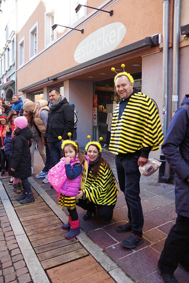 Bild 7: Bilder vom Fasnachts-Auswerfen in Tiengen