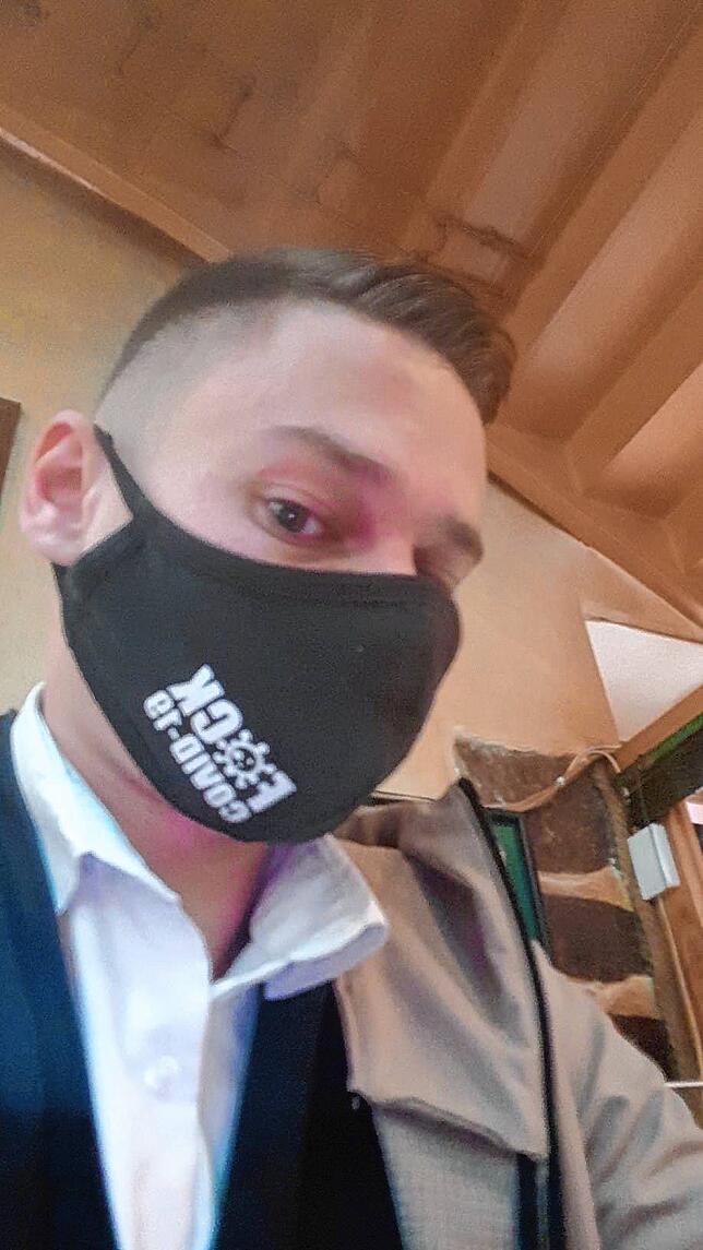 Botschaft an das Virus von Filip Cizkovsky.