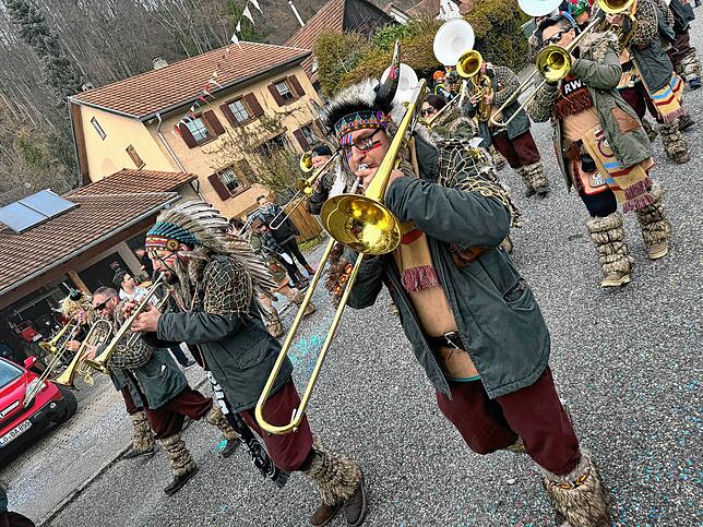 Bild 44: Spaß beim VHN-Narrentreffen: Bilder vom Umzug (1)