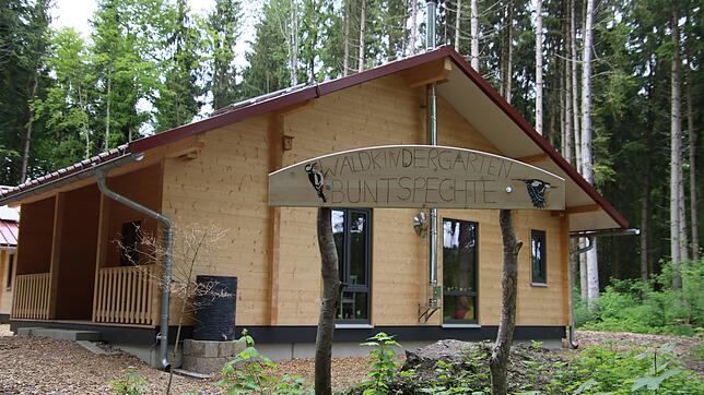 Der Waldkindergarten Buntspechte im Osterholz wurde vor einem guten halben Jahr eröffnet. Er ist aber zu klein für den großen Bedarf.