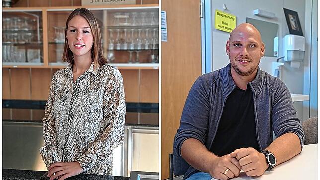 Jennifer Ott und Philip Hagmann haben sich nach einem Bachelor- und Masterstudium entschieden, doch noch Lehrer zu werden.