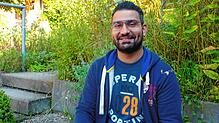 Mohamad Daher aus Syrien studiert in Konstanz Informatik.