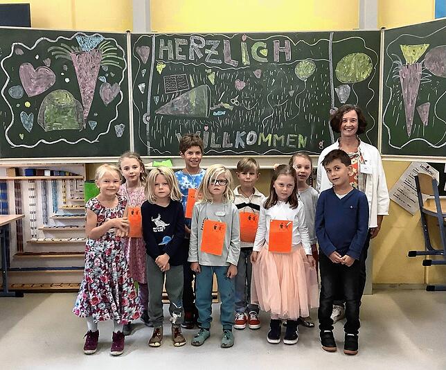 Mit Vorfreude kann nun auch die Klasse 1c3 der Sonnenrainschule mit Klassenlehrerin Stefanie Krüssel in die Schulzeit starten.