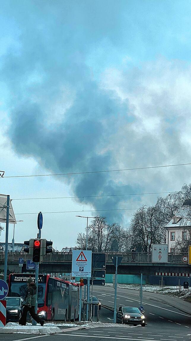 Bild 2: Bilder und Videos vom Brand in Konstanz