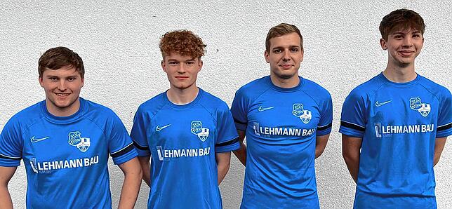 Neue Gesichter. Bei der SG Mettingen/Krenkingen wollen die Nachwuchskräfte (von links) Niklas Boll und Laurin Greuter sowie Dominik ...