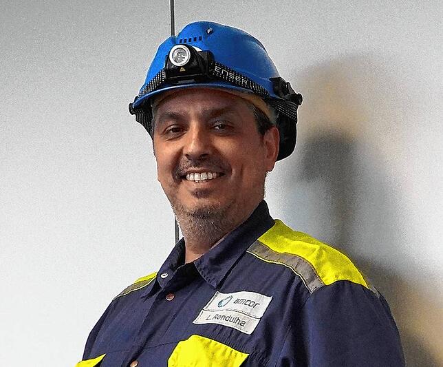 Der Portugiese Luis Rondulha arbeitet seit vielen Jahren bei der Singener Alu, der heutigen Firma Amcor.