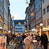 Am Montag vor dem Lockdown ist die Konstanzer Altstadt voll.