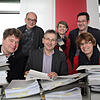 Hinter den Verantwortlichen der Time out School in Singen liegt viel Arbeit (von links): Stefan Basel, Jürgen Napel, Bernd Walz, Nicole ...
