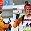 Stark beim Deutschlandpokal: Der Fabian Kaskel (linkes Bild) vom SC Todtnau holte sich Silber in der Altersklasse 17. Die ein Jahr ...