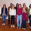 Frieder Himmelsbach (links) und Wilfried Schmon (rechts) konnten langjährige Mitglieder des SC Meßkirch ehren (von links): Sandra ...