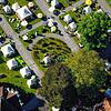 Eindrücke der Home and Garden im Jahr 2020. Gerhard Plessing, Fotograf und Pilot, erstellte dieses Bild. Die Pagodenzelte der ...