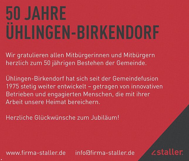 Bild 9: 50 Jahre Gemeinde Ühlingen-Birkendorf : Fünf Bürgermeister in 50 Jahren