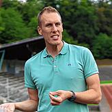 Patrick Glatt vom Sportamt klärte im Bodensee-Stadion über die Mängel auf.