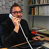 Viel zu tun, trotz Corona: Bürgermeister Fabian Prause in seinem Büro im Dogerner Rathaus.