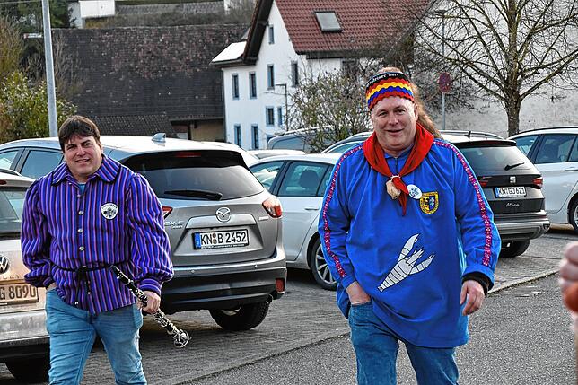 Bild 26: Narren feiern Rosenmontag mit Kindernachmittag und Fackelzug
