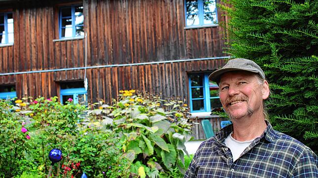 Ulrich Gottschalk (54) ist Biolandwirt. Sein Hof liegt in der Lochmatt beim Herrischrieder Ortsteil Niedergebisbach.