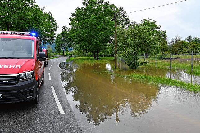 Bild 4: Bilder: Hochwasser-Großeinsatz Kläranlage Stockacher Aach