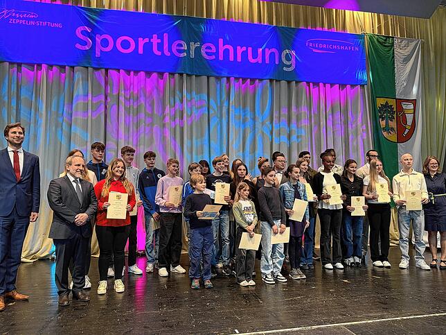 Bild 4: Die schönsten Bilder der Sportlerehrung in der Ludwig-Roos-Halle in Ettenkirch